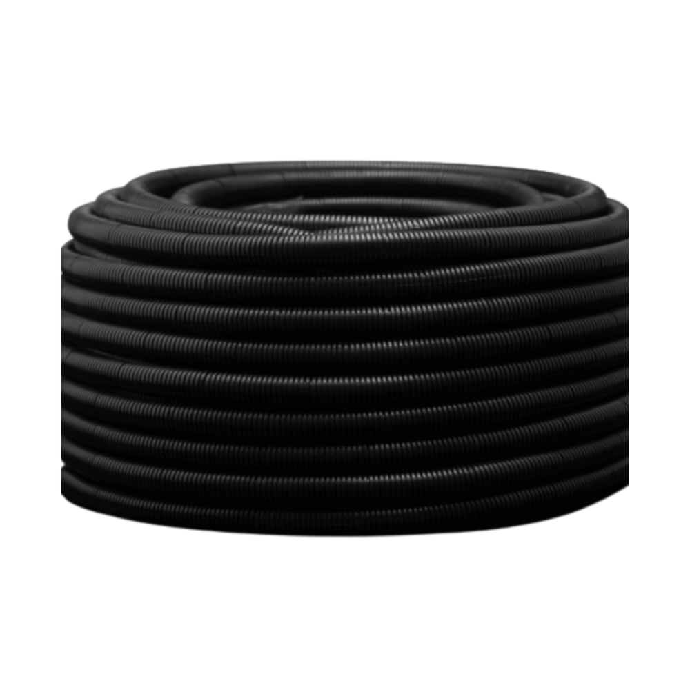 ท่ออ่อนร้อยสายไฟ UPC 1125CM BK 16มม. 50ม. สีดำ_1